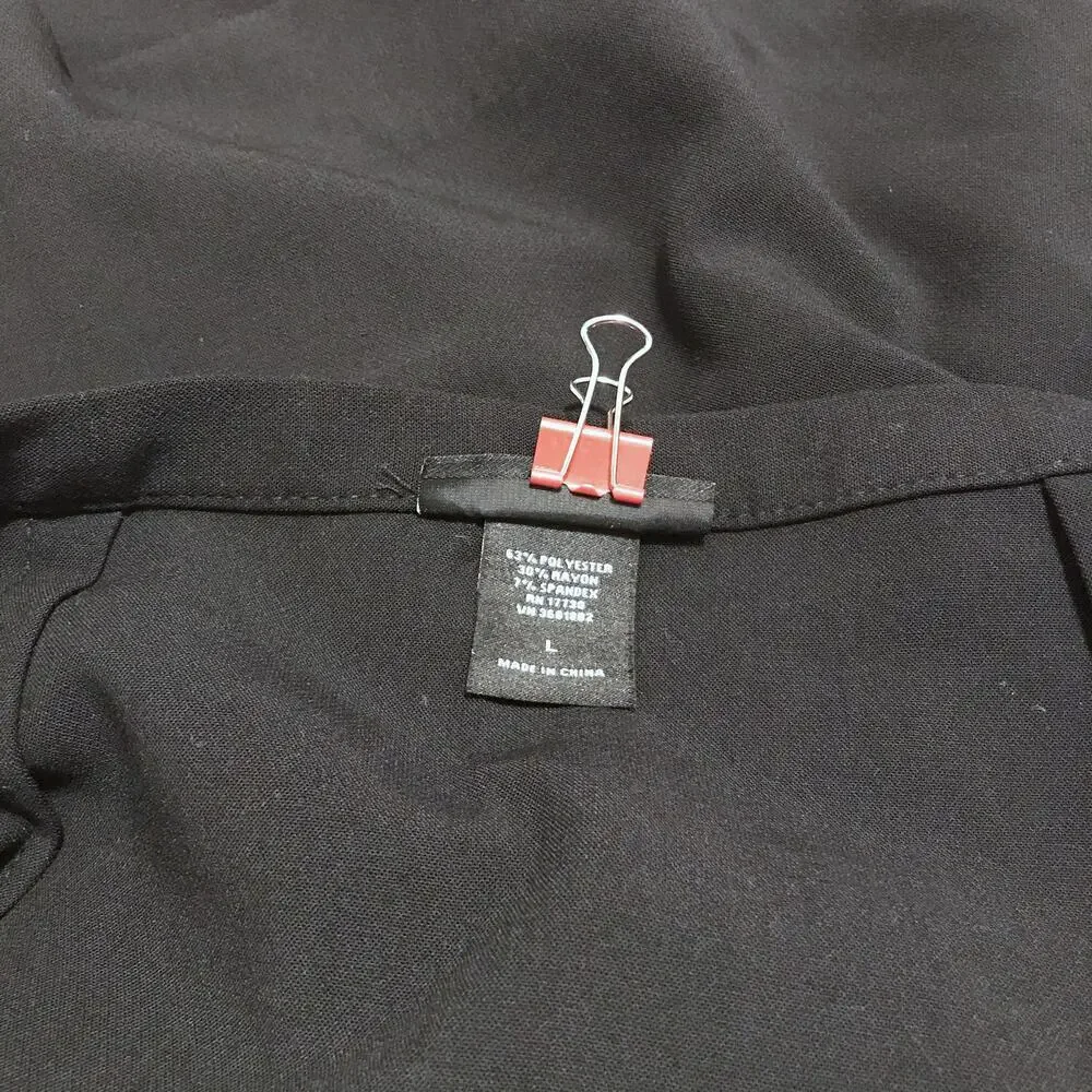 Victoria Beckham for Target NWOT Black Mini Skirt Women L